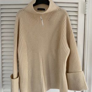Merino Cashmere Oversized Sweater Small